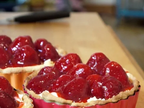 Erdbeer-Ricotta-Törtchen - Rezept - Bild Nr. 17