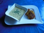 Rezept: Suppe: Maissuppe mit Maisblinis Suppe: Maissuppe mit Maisblinis - Rezept