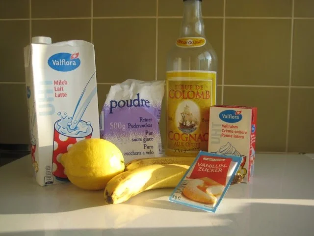 Bananeneis mit Eiercognac - Rezept - Bild Nr. 3