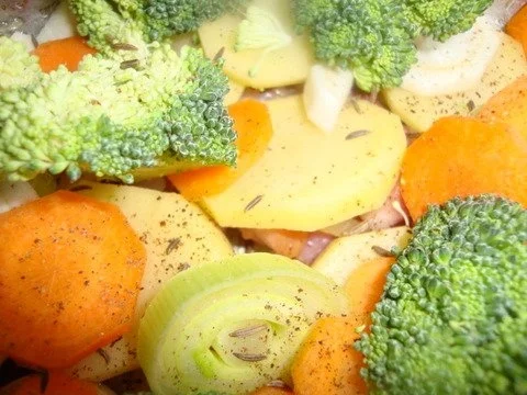 Rezept: geschichteter Eintopf nach "SuppenGeniesser Art" Bild Nr. 9 geschichteter Eintopf nach "SuppenGeniesser Art" - Rezept - Bild Nr. 9