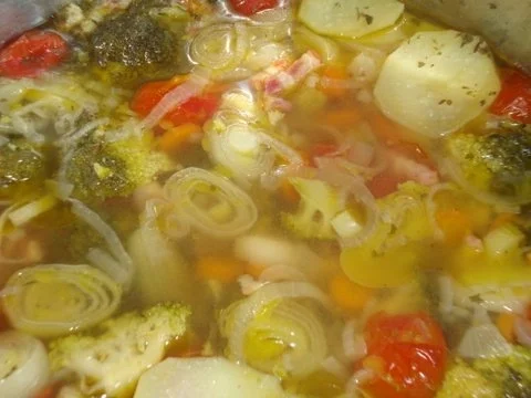 Rezept: geschichteter Eintopf nach "SuppenGeniesser Art" Bild Nr. 13 geschichteter Eintopf nach "SuppenGeniesser Art" - Rezept - Bild Nr. 13