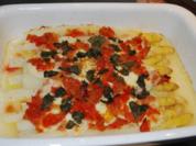 Gratinierter Spargel "Caprese" - Rezept