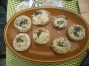 Antipasti - gefüllte Champignons vom Grill - Rezept