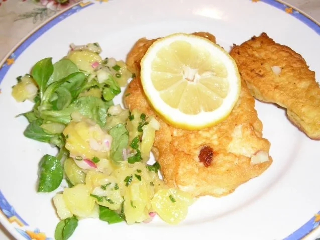 Rezept: Kabeljaufilet im Bierbackteig Kabeljaufilet im Bierbackteig - Rezept