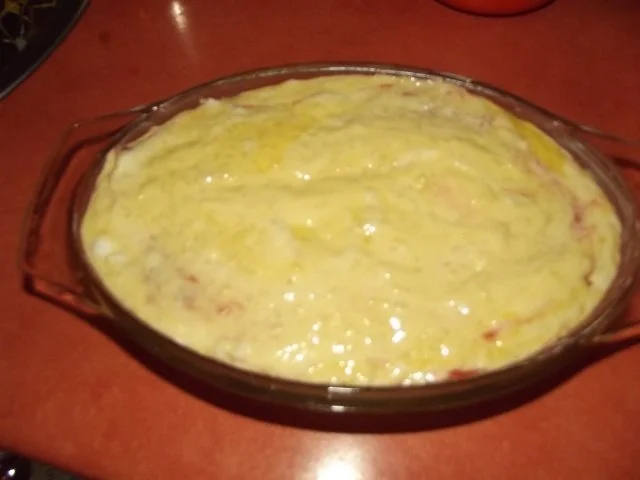 Rhabarber Milchreis-Auflauf nach Oma's Rezept - Rezept - Bild Nr. 4