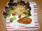 Graupensalat mit Hähnchenbrustfilet - Rezept