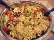 Kritharaki-Antipasti-Salat - Rezept