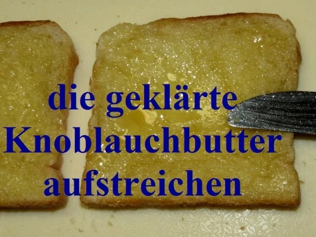 Sisserl's ~ schnelles Knoblauchbrot - Rezept - Bild Nr. 3