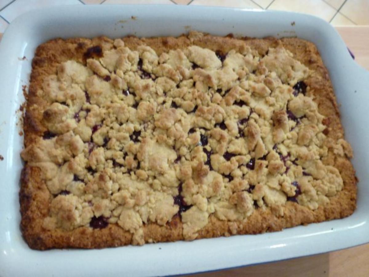 Streusel-Kirsch-Kuchen - Rezept mit Bild - kochbar.de