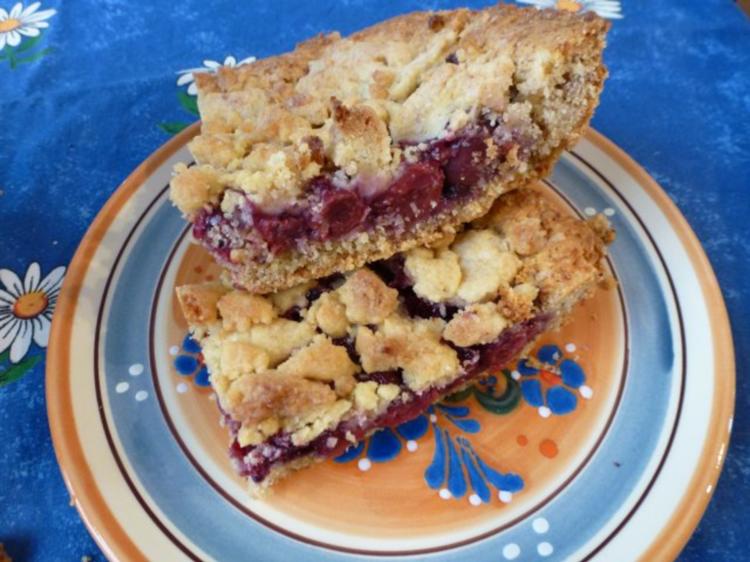 Streusel Kirsch Kuchen - einfach - von Test00