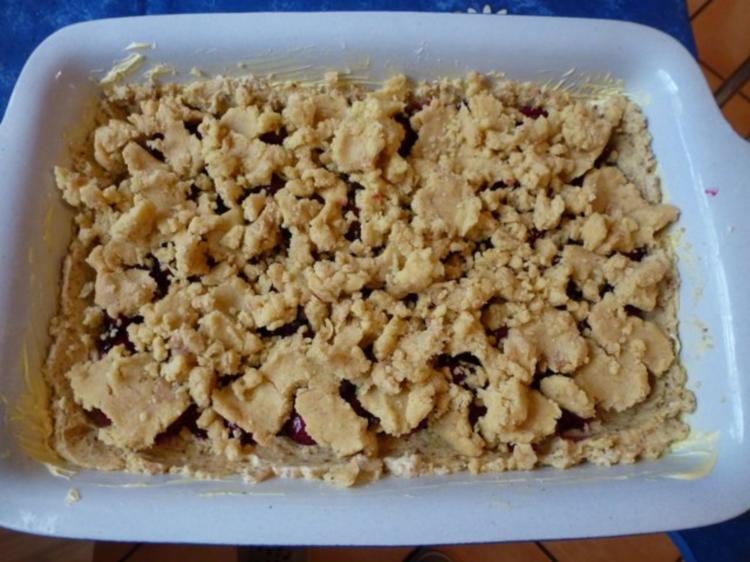 Streusel Kirsch Kuchen - einfach - von Test00