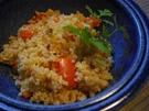 Bulgur mit Paprika und Tomaten - Rezept