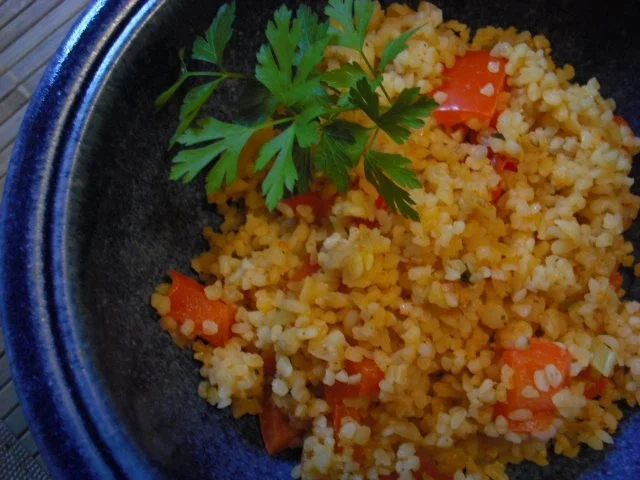 Bulgur mit Paprika und Tomaten - Rezept - Bild Nr. 2
