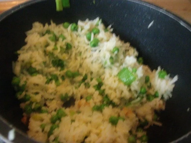 Rezept: Fleischspieße mit Kräuterchampignons und Gemüsereis Bild Nr. 6 Fleischspieße mit Kräuterchampignons und Gemüsereis - Rezept - Bild Nr. 6