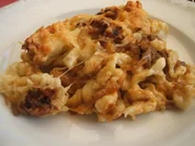 Rezept: Auflauf: Käsespätzle - auch als Auflauf ein Genuss Auflauf: Käsespätzle - auch als Auflauf ein Genuss - Rezept