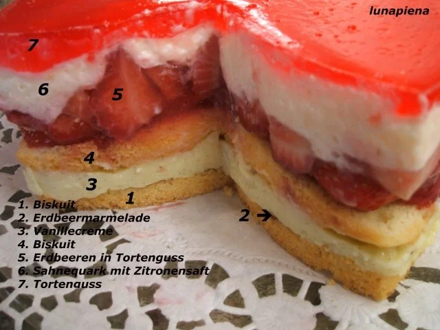 Backen: Erdbeertorte aus sieben Schichten - Rezept - Bild Nr. 15