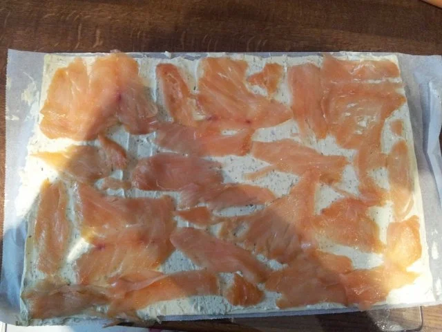 Lachs-Frischkäse-Snack - Rezept - Bild Nr. 2
