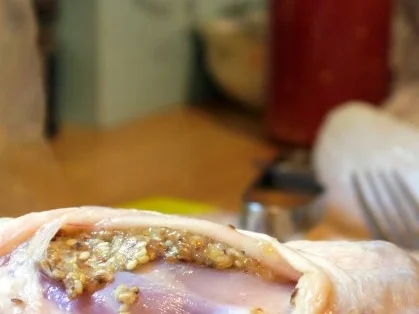 Sesamhuhn auf Gemüsebett - Rezept - Bild Nr. 8