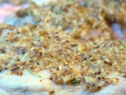 Sesamhuhn auf Gemüsebett - Rezept - Bild Nr. 9