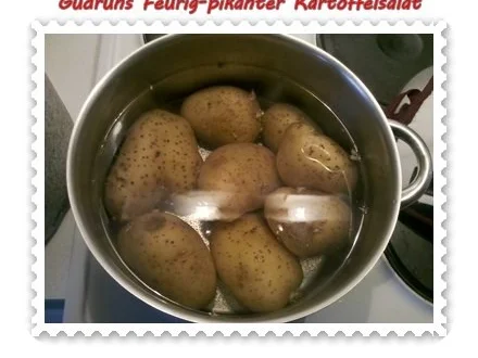 Salat: Feurig-pikanter Kartoffelsalat - Rezept - Bild Nr. 2