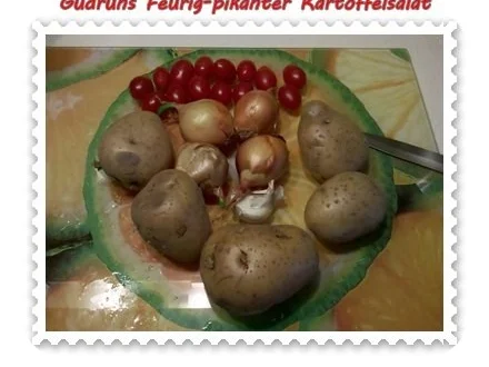 Salat: Feurig-pikanter Kartoffelsalat - Rezept - Bild Nr. 3