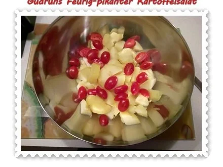 Salat: Feurig-pikanter Kartoffelsalat - Rezept - Bild Nr. 4