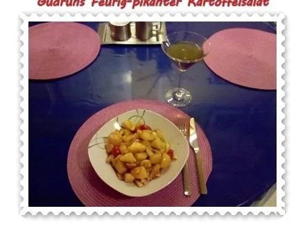 Salat: Feurig-pikanter Kartoffelsalat - Rezept - Bild Nr. 8