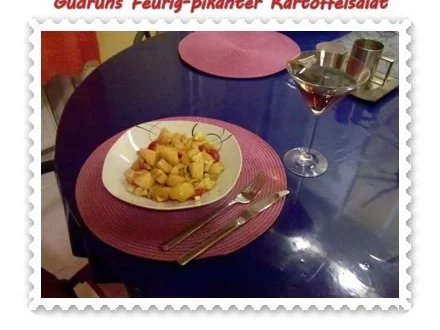 Salat: Feurig-pikanter Kartoffelsalat - Rezept - Bild Nr. 9