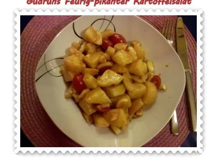 Salat: Feurig-pikanter Kartoffelsalat - Rezept - Bild Nr. 11