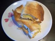 Pita mit Frischkäse- und Gemüsefüllung - Rezept