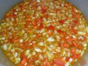 süßsaure kartoffelsuppe - Rezept