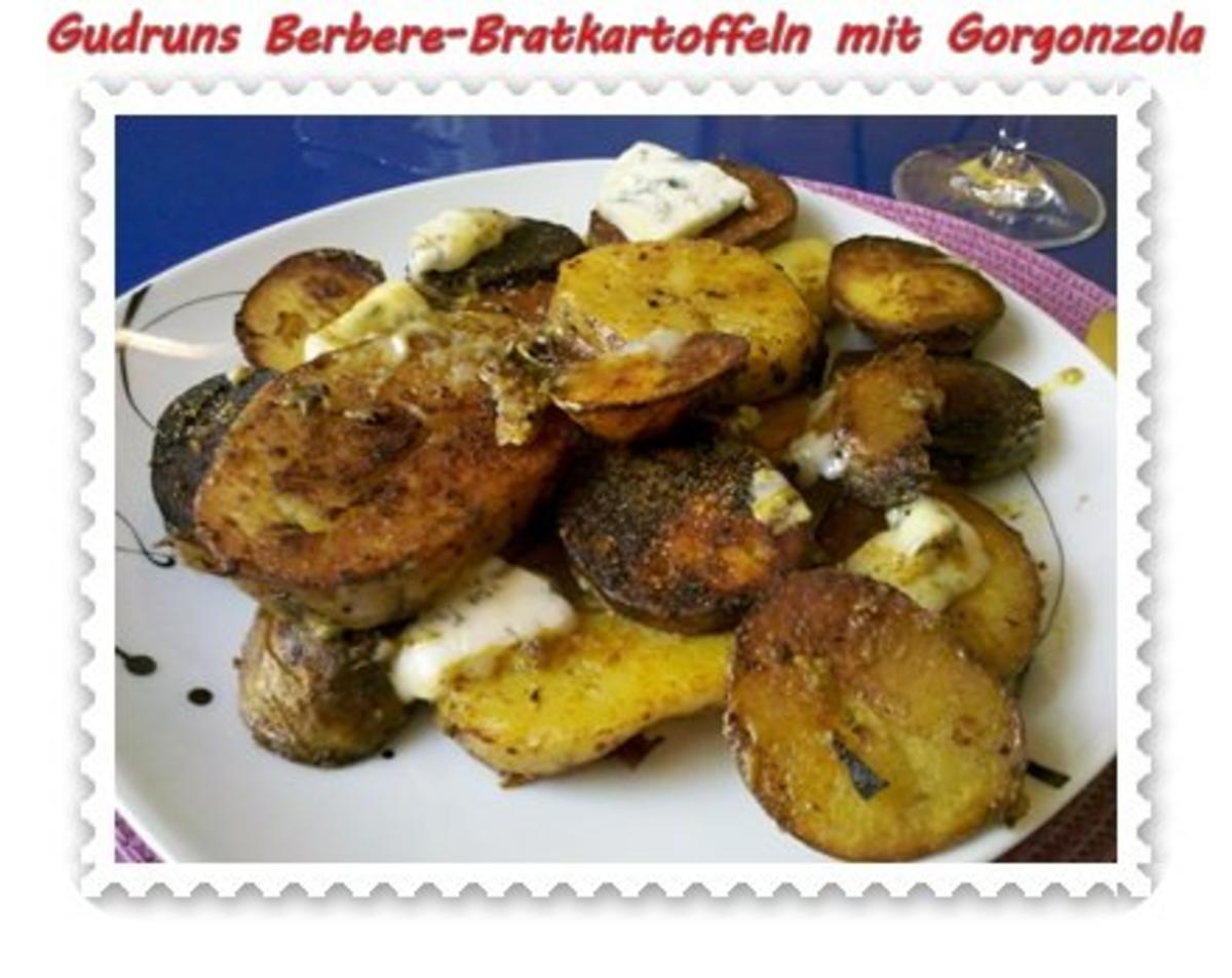 Kartoffeln: Berbere-Bratkartoffeln mit Gorgonzola - Rezept