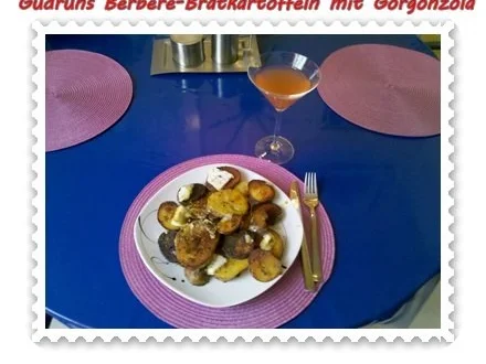 Kartoffeln: Berbere-Bratkartoffeln mit Gorgonzola - Rezept - Bild Nr. 5