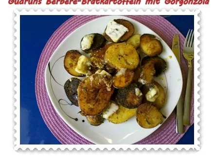Kartoffeln: Berbere-Bratkartoffeln mit Gorgonzola - Rezept - Bild Nr. 8