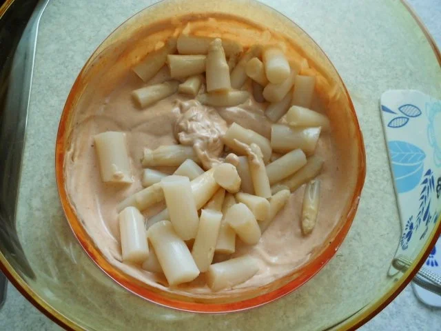 Rezept: Spargel/Champignon/Eier-Salat Bild Nr. 4 Spargel/Champignon/Eier-Salat - Rezept - Bild Nr. 4