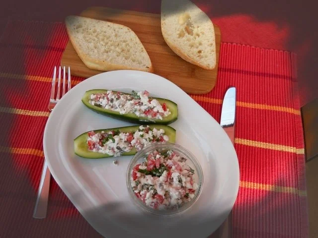 Gefüllte Frühstücksgurken - Rezept - Bild Nr. 8