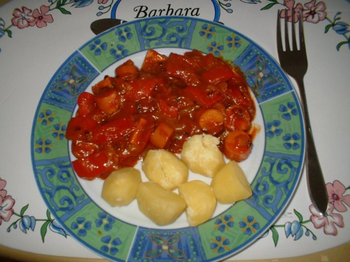 Würstchengulasch-nicht nur für Kinder.................... - Rezept - Bild Nr. 2