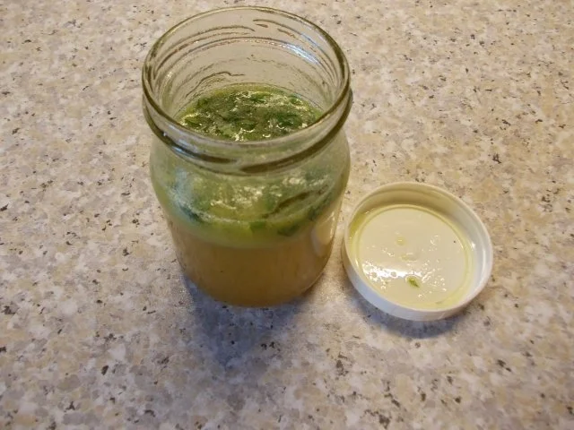 Romanasalat mit Mozarella und Erdbeeren - Rezept - Bild Nr. 5