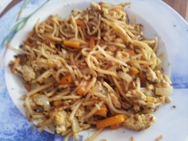 Gebratene China Nudeln Rezept Mit Bild Kochbar De