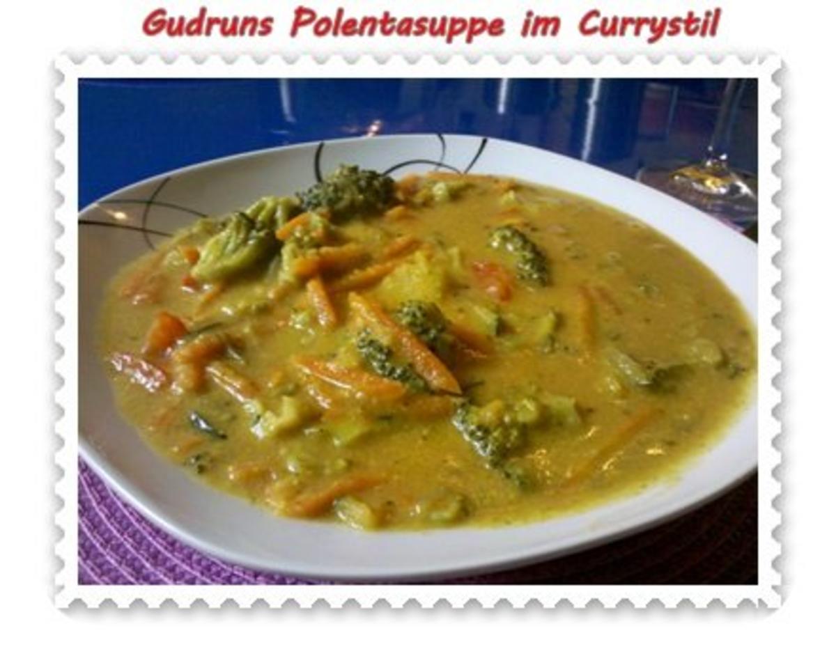 Suppe: Polentasuppe im Currystil - Rezept