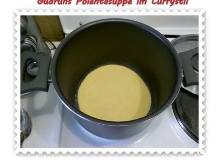 Suppe: Polentasuppe im Currystil - Rezept - Bild Nr. 3