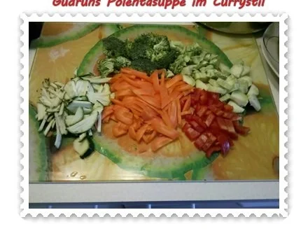 Suppe: Polentasuppe im Currystil - Rezept - Bild Nr. 4