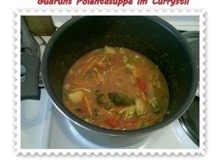 Suppe: Polentasuppe im Currystil - Rezept - Bild Nr. 5