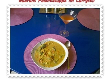 Suppe: Polentasuppe im Currystil - Rezept - Bild Nr. 6