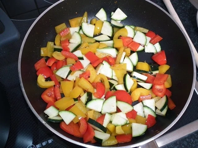 Käsespätzle mit Gemüseeinlage - Rezept - Bild Nr. 3