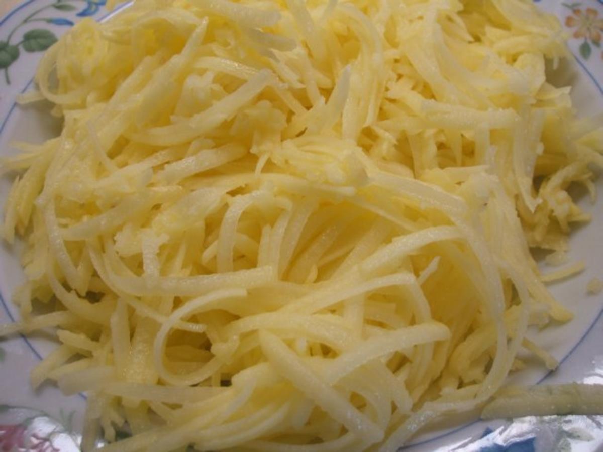 Auflauf: Kräuterkartoffelschmarrn mit Käse überbacken - Rezept - Bild Nr. 3