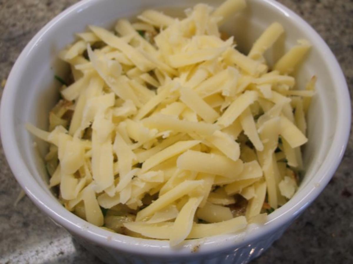 Auflauf: Kräuterkartoffelschmarrn mit Käse überbacken - Rezept - Bild Nr. 6