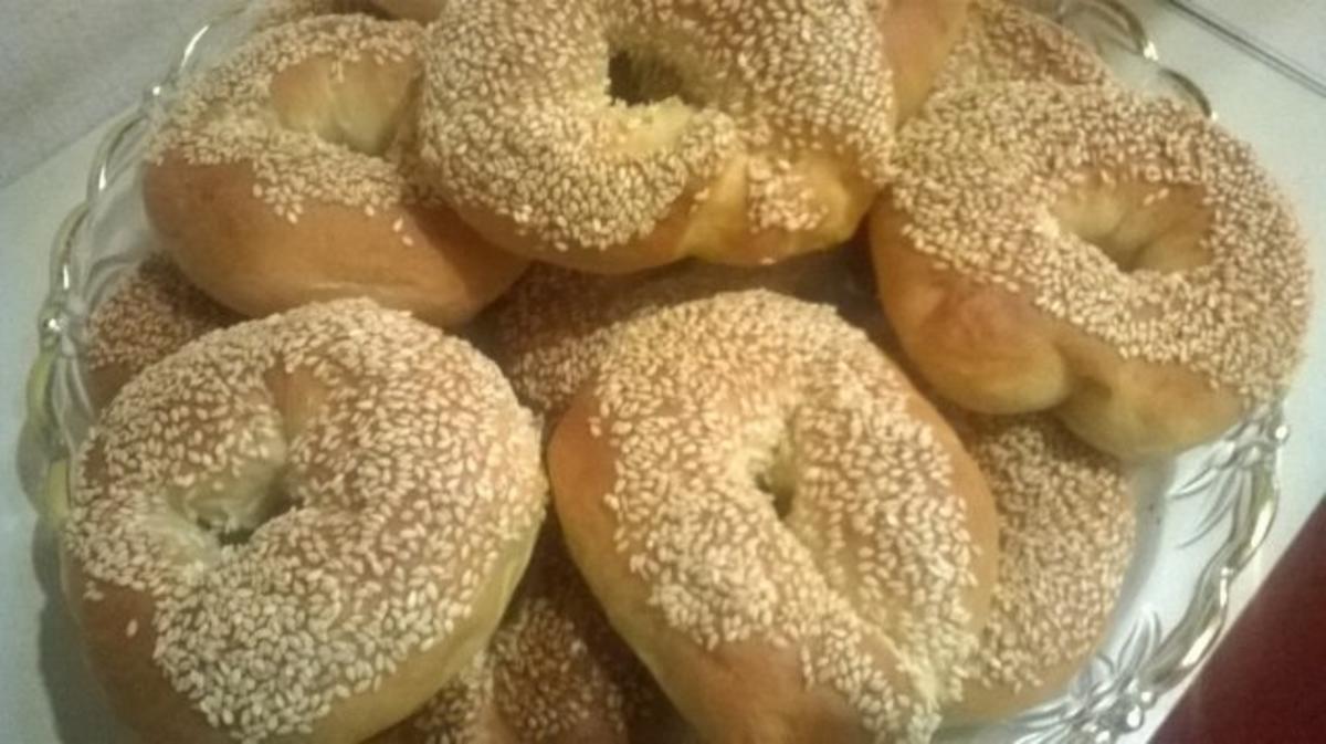 Bilder für Simit türkische Sesamringe Rezept