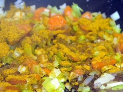 Rezept: Hähnchencurry mit Karotte und Porree Bild Nr. 9 Hähnchencurry mit Karotte und Porree - Rezept - Bild Nr. 9