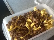 Dunkle Hackfleisch sauce - Rezept